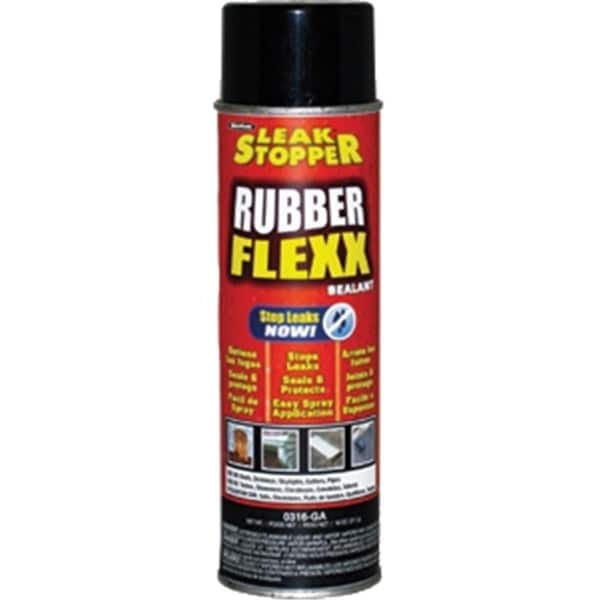 Gardner-Gibson Gardner Gibson 0316-GA 18 oz. Black Leak Stopper Rubber Flex Spray Sealant GA327705 - main